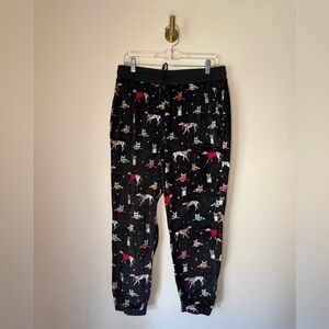Secret Treasures Christmas Dog Print Pajama Pants size L